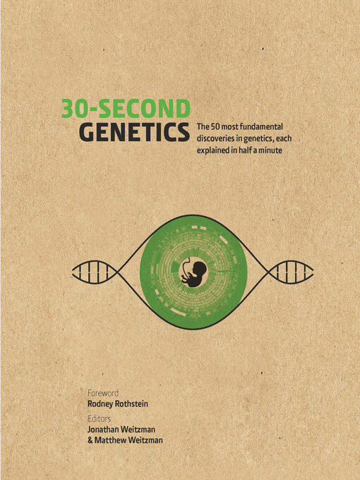 Title details for 30-Second Genetics by Jonathan Weitzman - Available